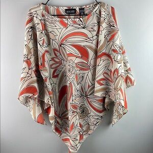 New York Company Handkerchief Blouse Size M